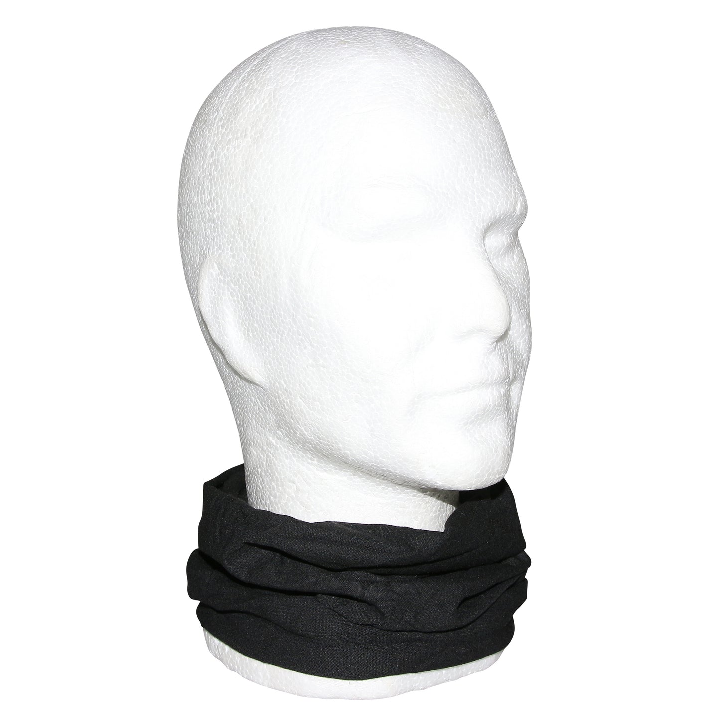 Bandana / tour de tête / tour de cou / bandeau noir PCP