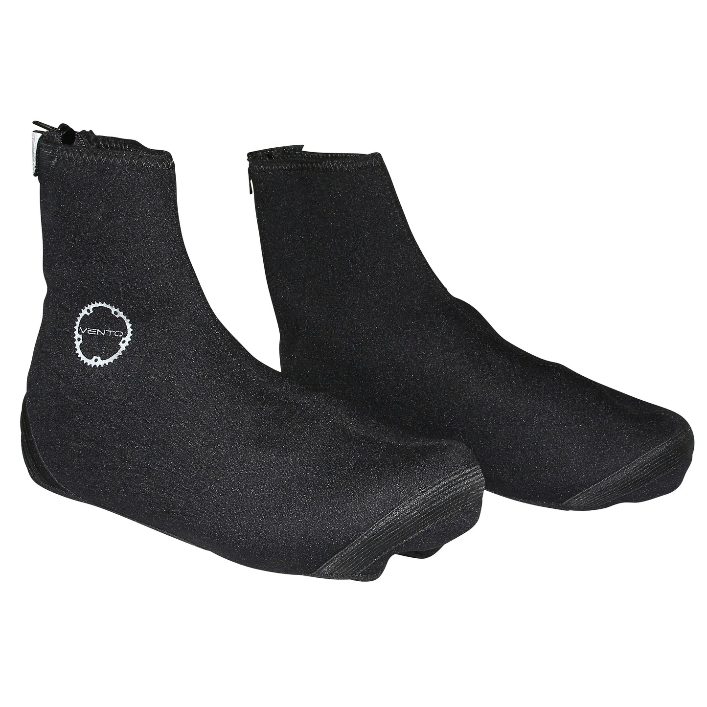 Couvres Chaussures hiver route néoprène noir (zip + velcro)