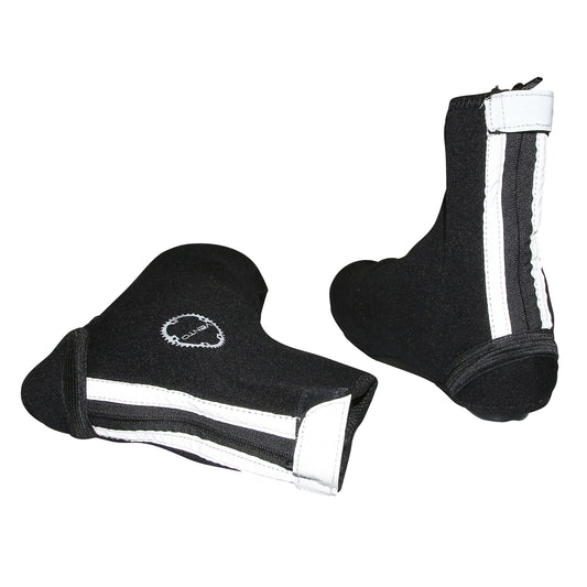 Couvres Chaussures hiver route néoprène noir (zip + velcro)