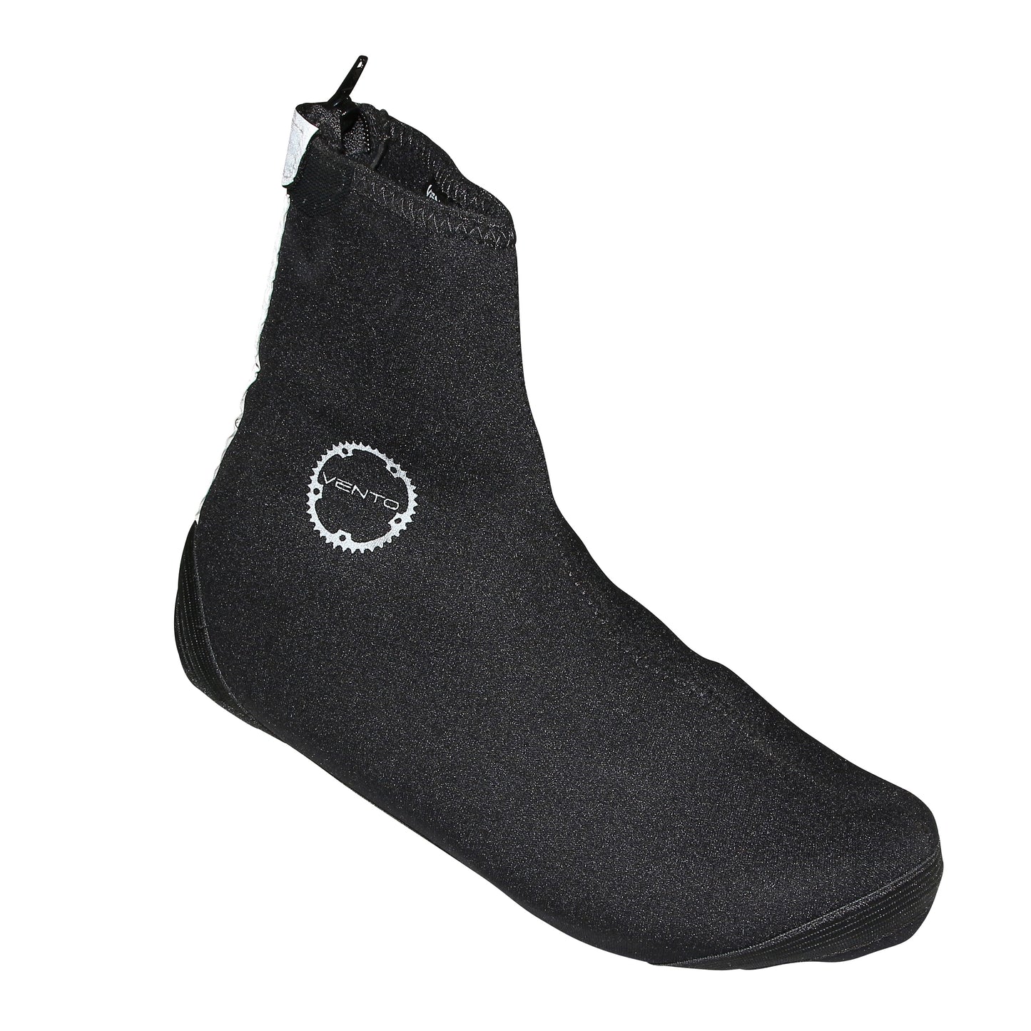 Couvres Chaussures hiver route néoprène noir (zip + velcro)