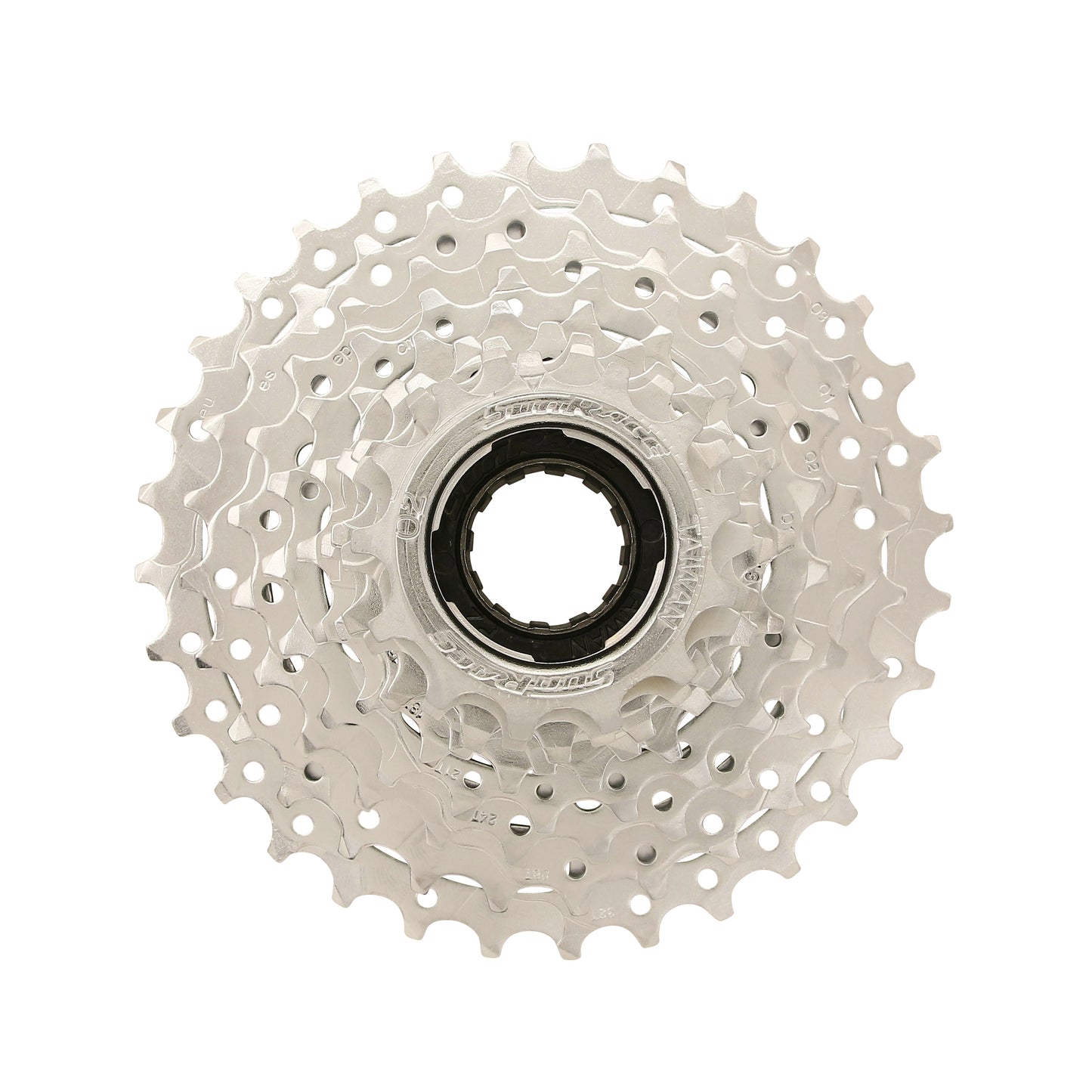 Sunrace 9-speed 13-32 silver indexed freewheel for e-bike