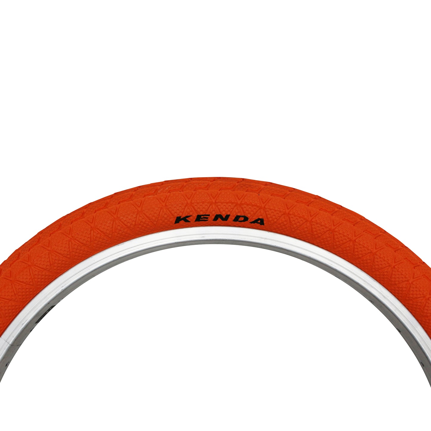 Pneu BMX 20 x 1.95 Kenda Slick Orange TR (50-406)