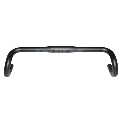 Cintre Route Ergotec randonneur alu noir diam 31.8mm l 440-510 mm
