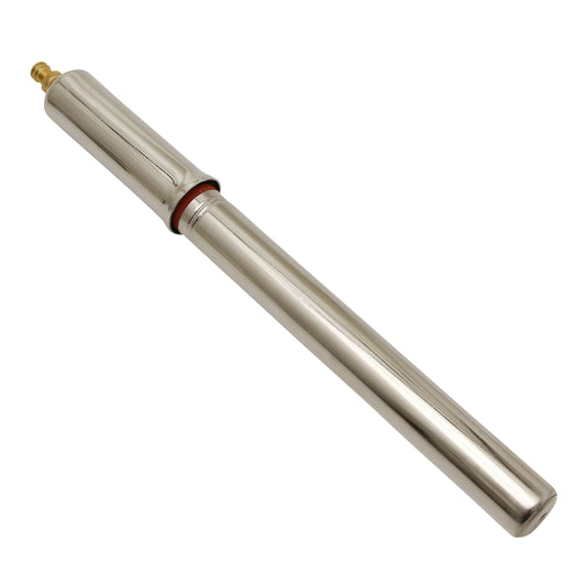 Traditional Newton pump steel silver 250mm