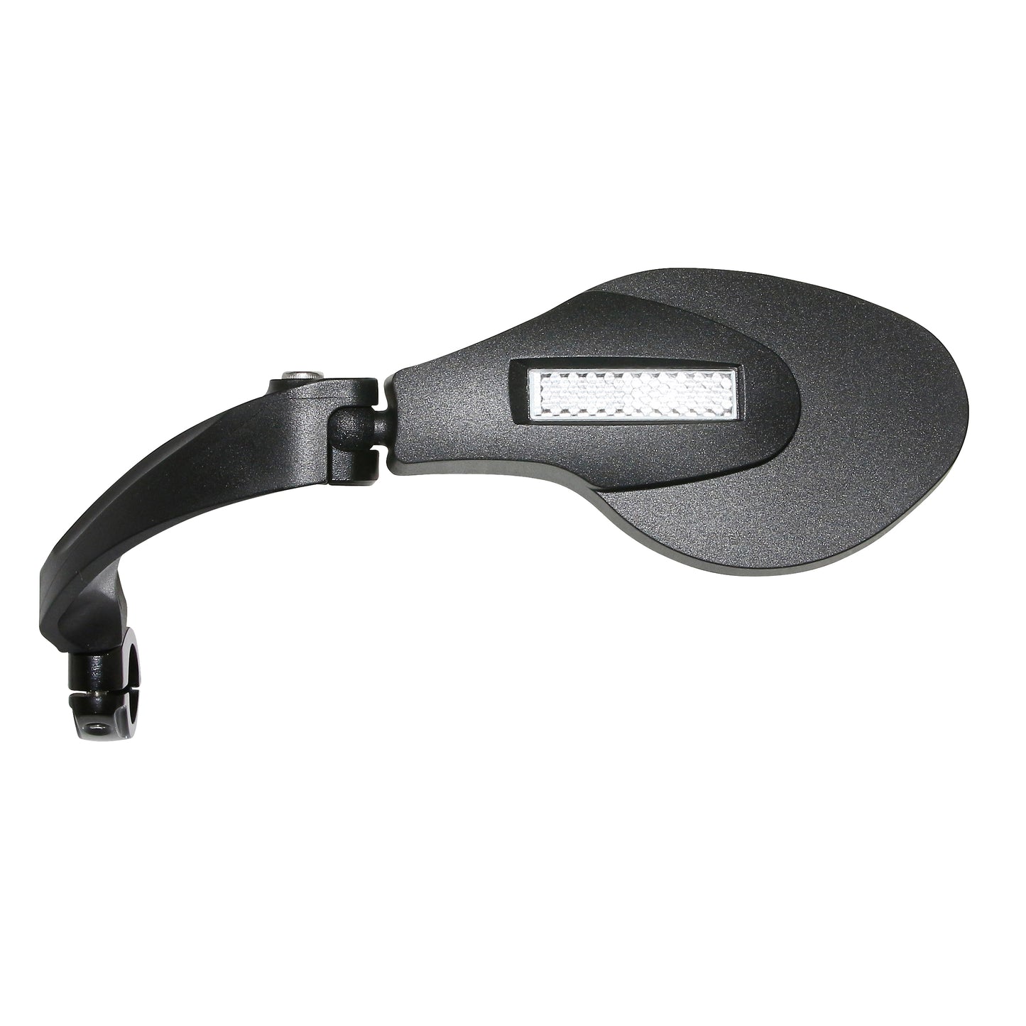 Newton left foldable oval bike mirror