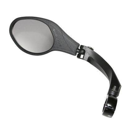 Newton left foldable oval bike mirror