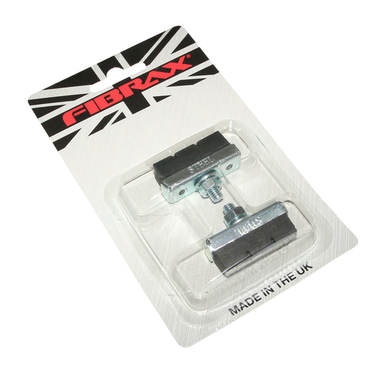 Fibrax brake pad holder for city bikes, steel rim, 40 mm, wet conditions
