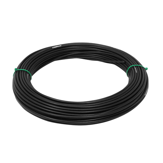 Gaine de dérailleur Fibrax noir 4mm anti-compression (rouleau 30m) avec liner téflon