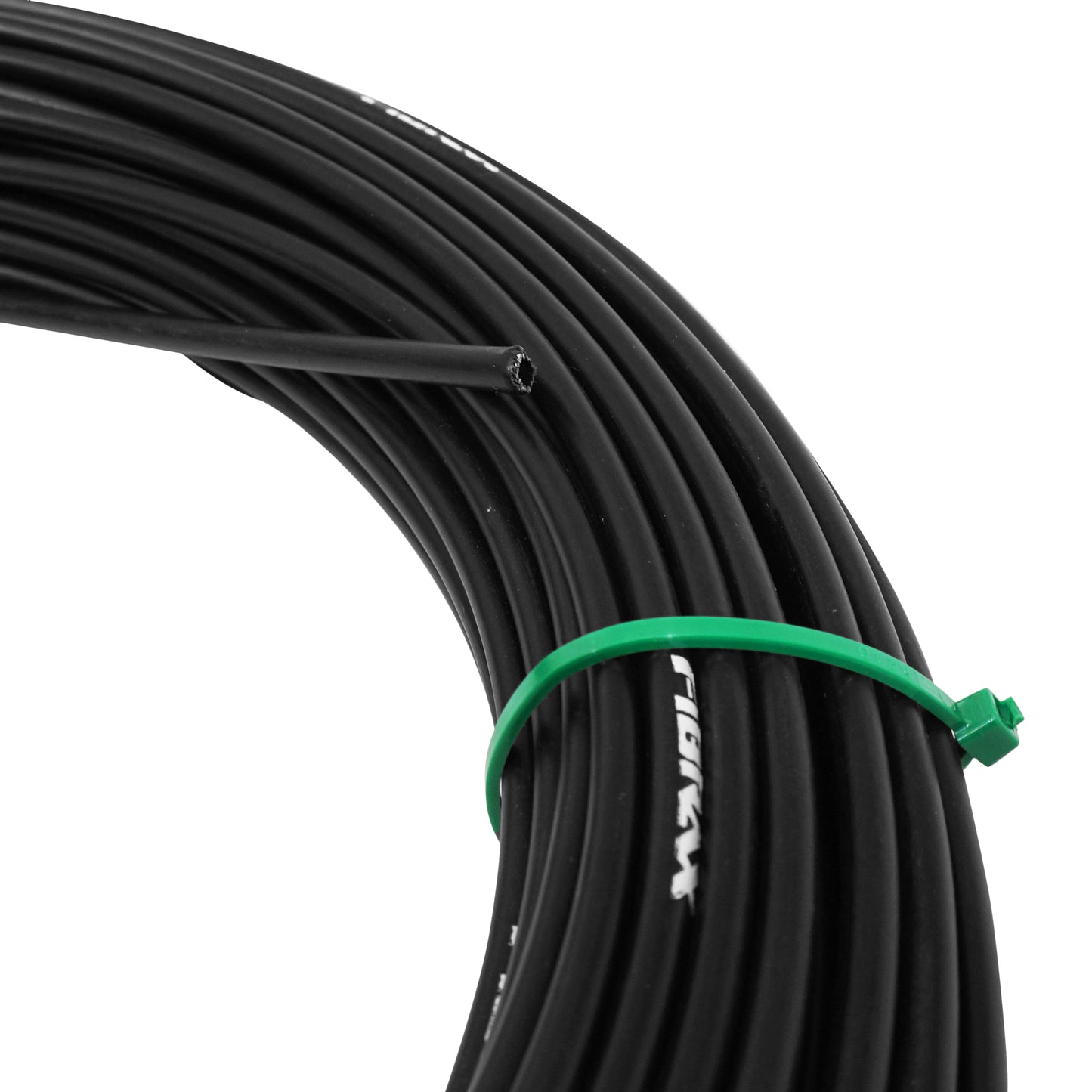 Gaine de dérailleur Fibrax noir 4mm anti-compression (rouleau 30m) avec liner téflon