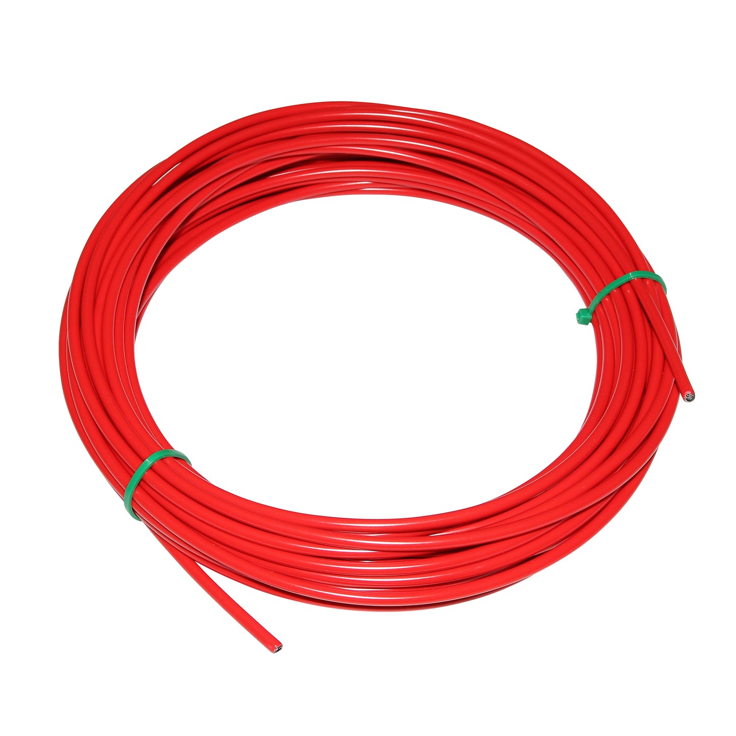 Gaine de dérailleur Fibrax rouge 4mm anti-compression (boite de 15m) avec liner téflon
