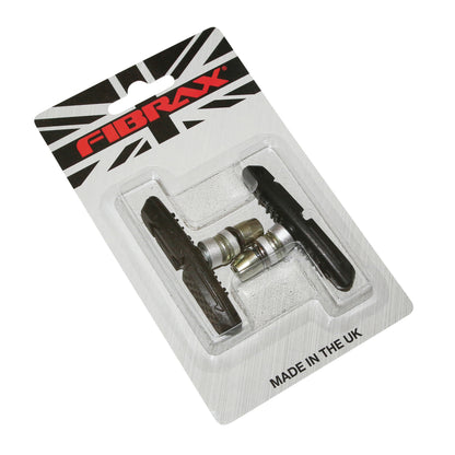 Porte-patins frein VTT Fibrax à vis 70 mm noir premium