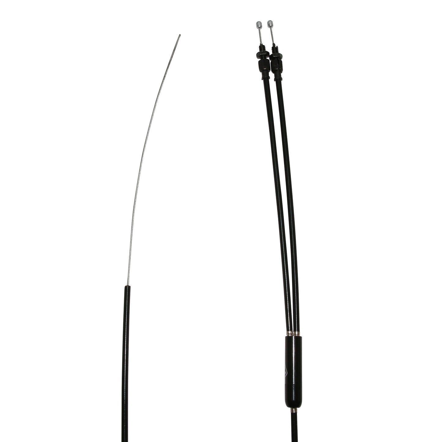 Transmission frein vélo BMX Fibrax inférieur du rotor à l'etrier (cable+Gaine) 1178mm