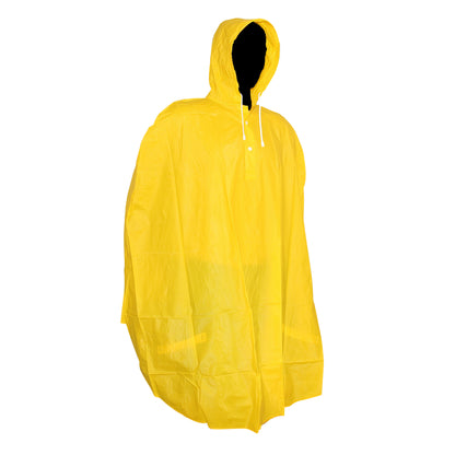 Poncho pluie vélo adulte PCP jaune