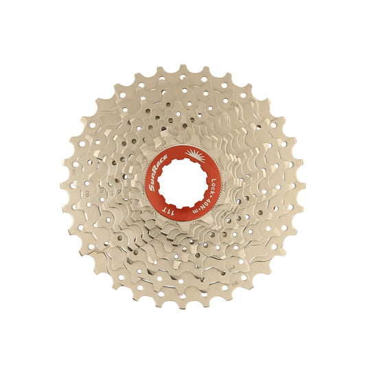 Cassette 11v. Sunrace rx1 11-32 route - gravel pour Shimano (niveau 105) métallique argent (11-12-13-14-15-17-19-21-24-28-32)