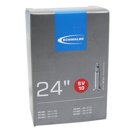 Chambre à air vélo 24 x 1.50-2.35 Schwalbe valve presta (sv10)