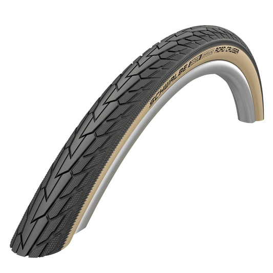 Tyre City 650 X 35B Schwalbe Road Cruiser HS484 Black Beige sidewall TR (27.5 x 1.40) (37-584)