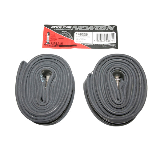 Chambre à air vélo 700 x 35 Newton valve presta (lot de 2)