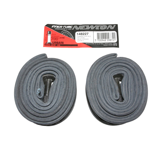 Chambre à air vélo 700 x 35 Newton valve standard (lot de 2)