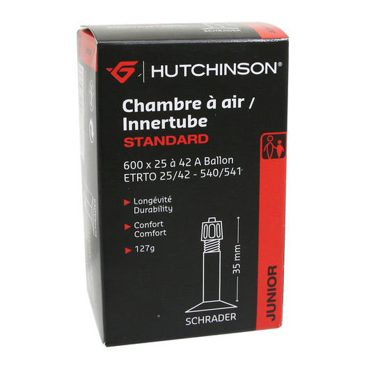 Chambre à air vélo 600 x 28-42a Hutchinson valve standard 35mm 127g