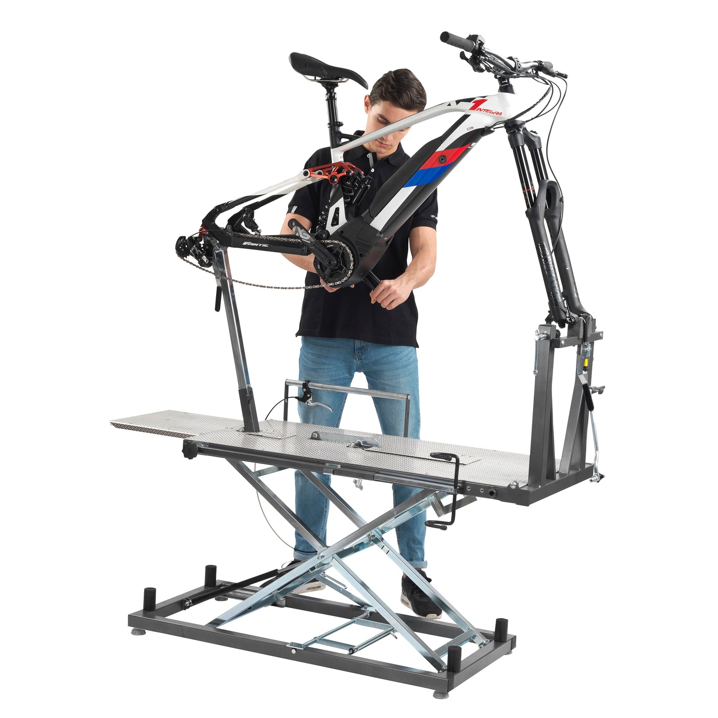 Table élévatrice vélo Officine Parolin Agilis VAE