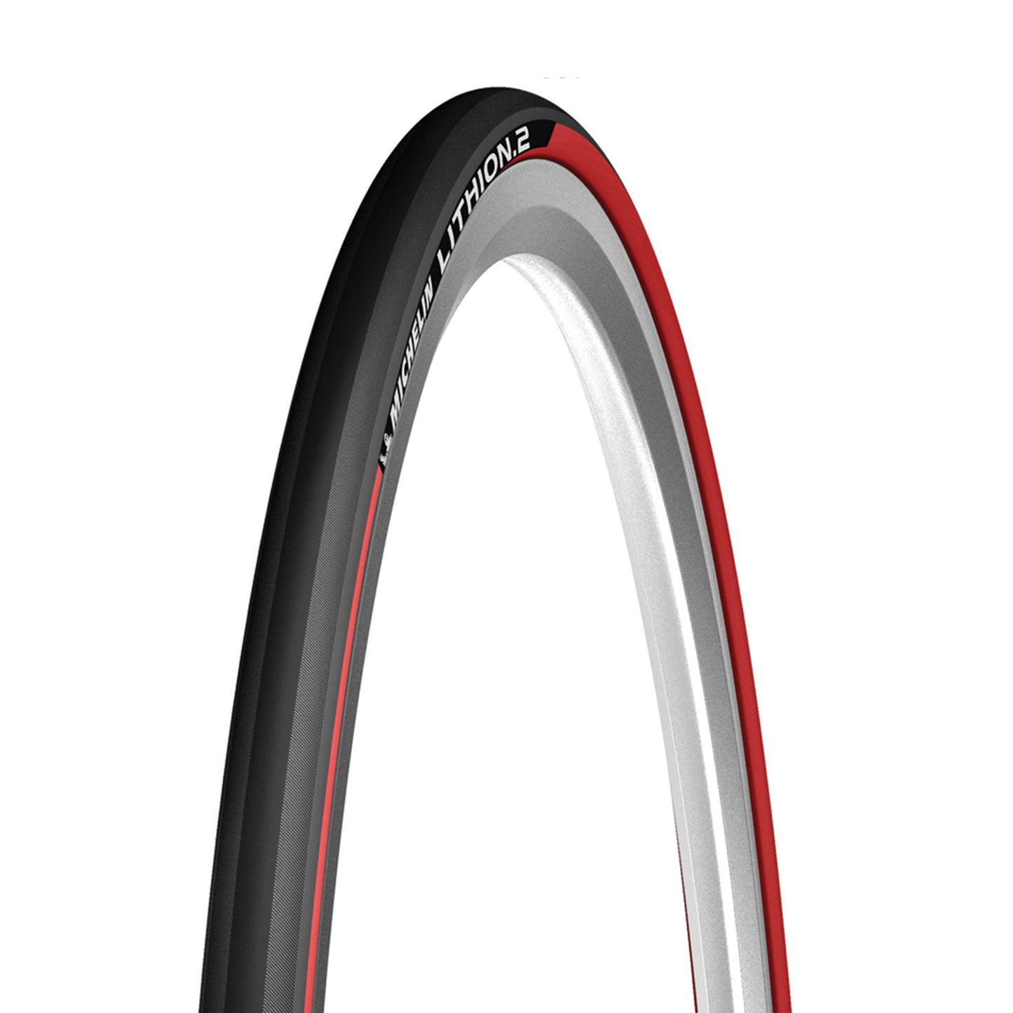 Road Tire 700 X 25 Michelin Lithion 2 Red TS (25-622)