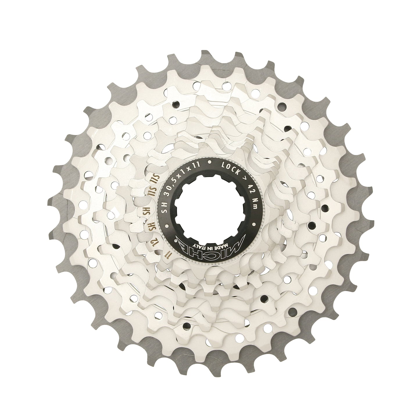 Miche Primato 11-speed road cassette for Shimano 11-30 (11-12-13-14-15-17-19-21-24-27-30)