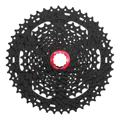 Cassette 10v. Sunrace mx3 11-46 VTT pour Shimano noir (11-13-15-18-21-24-28-34-40-46)