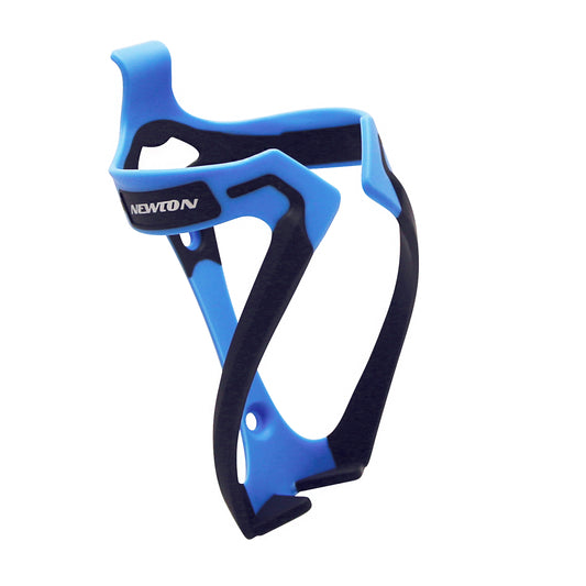 Newton N5 double injection water bottle cage black blue