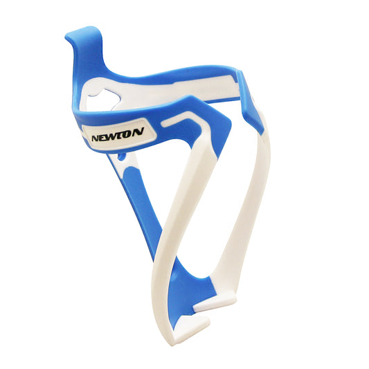 Newton N5 double injection blue and white bottle cage