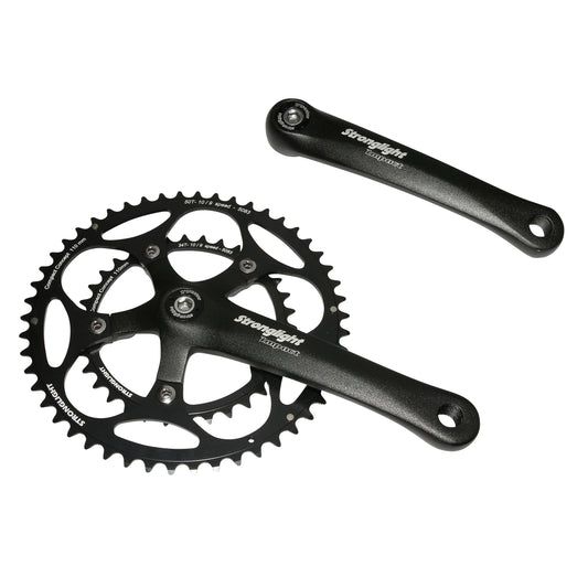 Pédalier route Stronglight Impact noir 165 48x34 axe 107