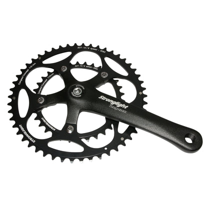 Stronglight Impact Black Road Crankset 170 50x34 Axle 107