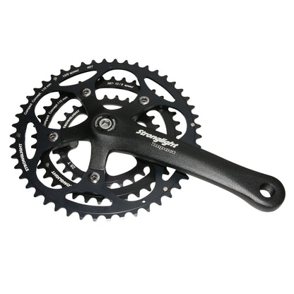 Pédalier route Stronglight Impact noir 170 48x38x28 axe 115