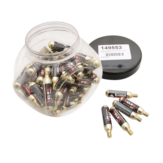 Velox threaded CO2 cartridge 12 g box of 50