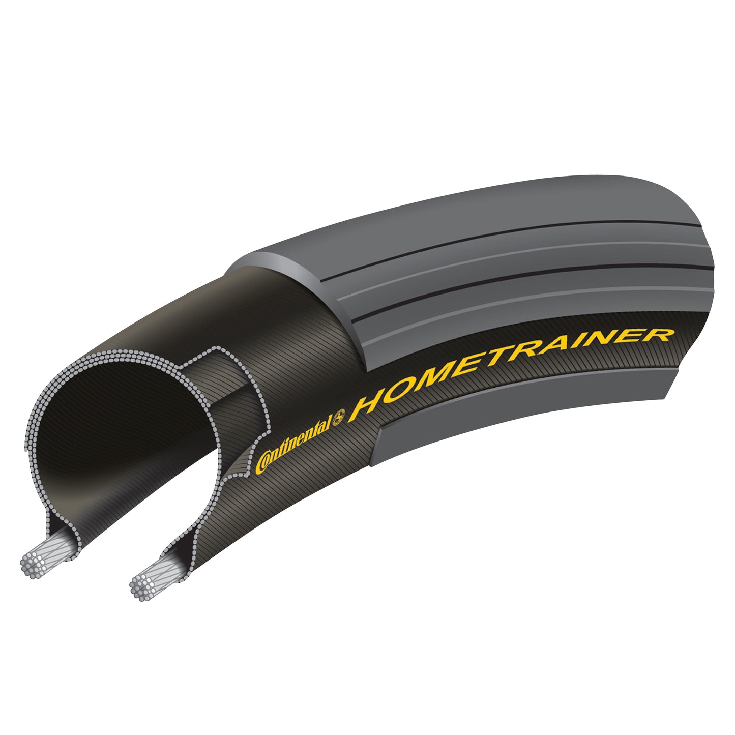 Continental Home Trainer Tire 700 X 23 Black TS (23-622) (For Home Trainer use only)