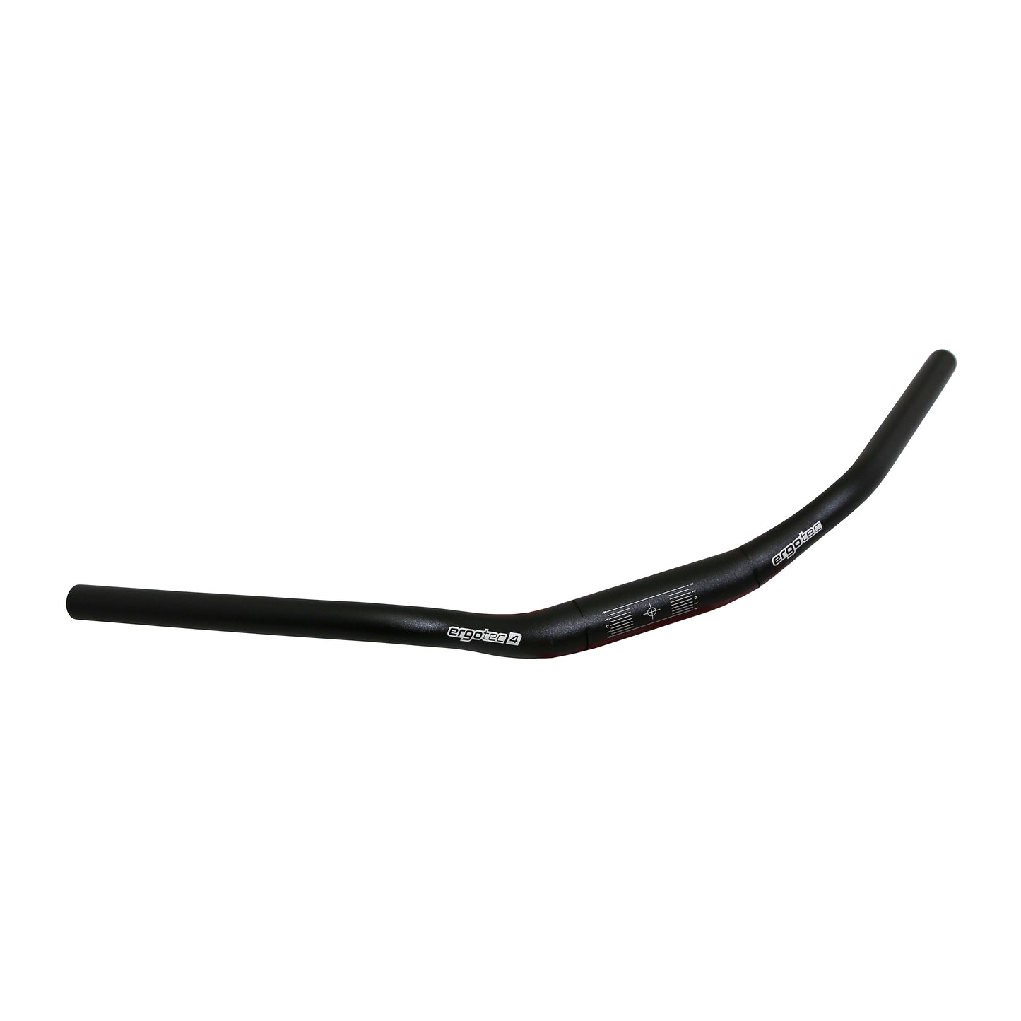 Cintre VTT-City Ergotec cruiser alu noir diam 31,8mm l 640mm