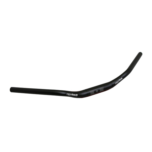 Cintre VTT-City Ergotec cruiser alu noir diam 31,8mm l 640mm