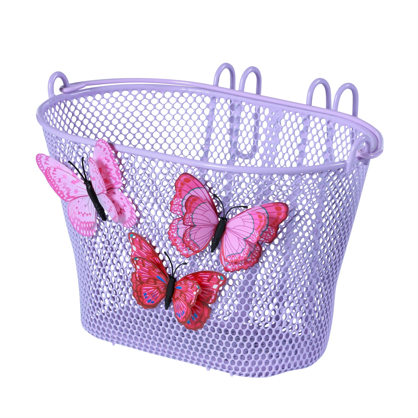 Panier avant enfant Basil Jasmin violet acier