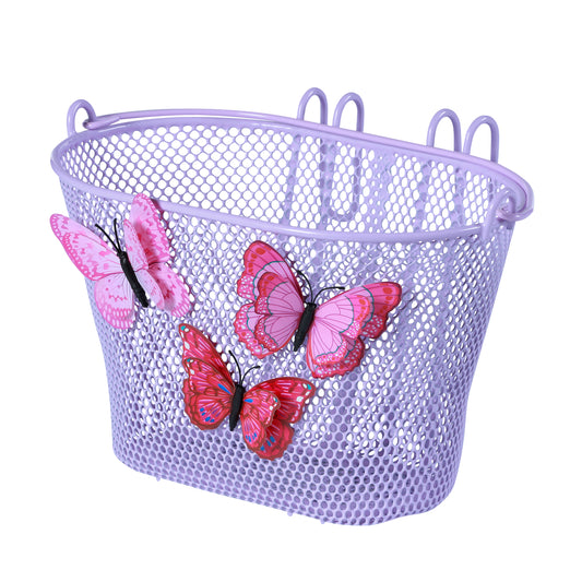 Panier avant enfant Basil Jasmin violet acier