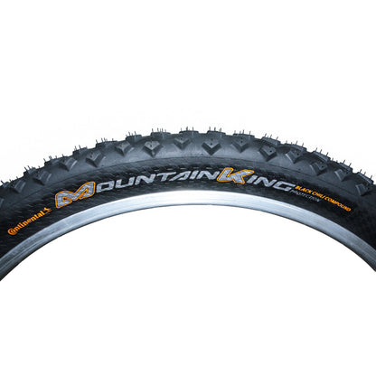 Pneu VTT 26 X 2.30 Continental Mountain King Protection Renfort Noir Tubeless Ready TS (58-559)