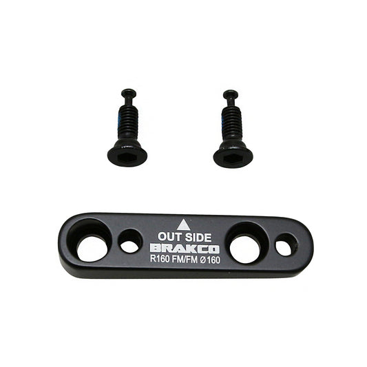 Adaptateur / réhausse frein à disque route flatmount arrière Brakco étrier 140mm pour disque 160mm