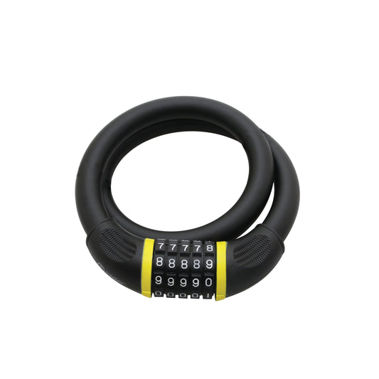 Antivol vélo câble à combinaison Auvray diam 20 mm l 80 cm noir mat