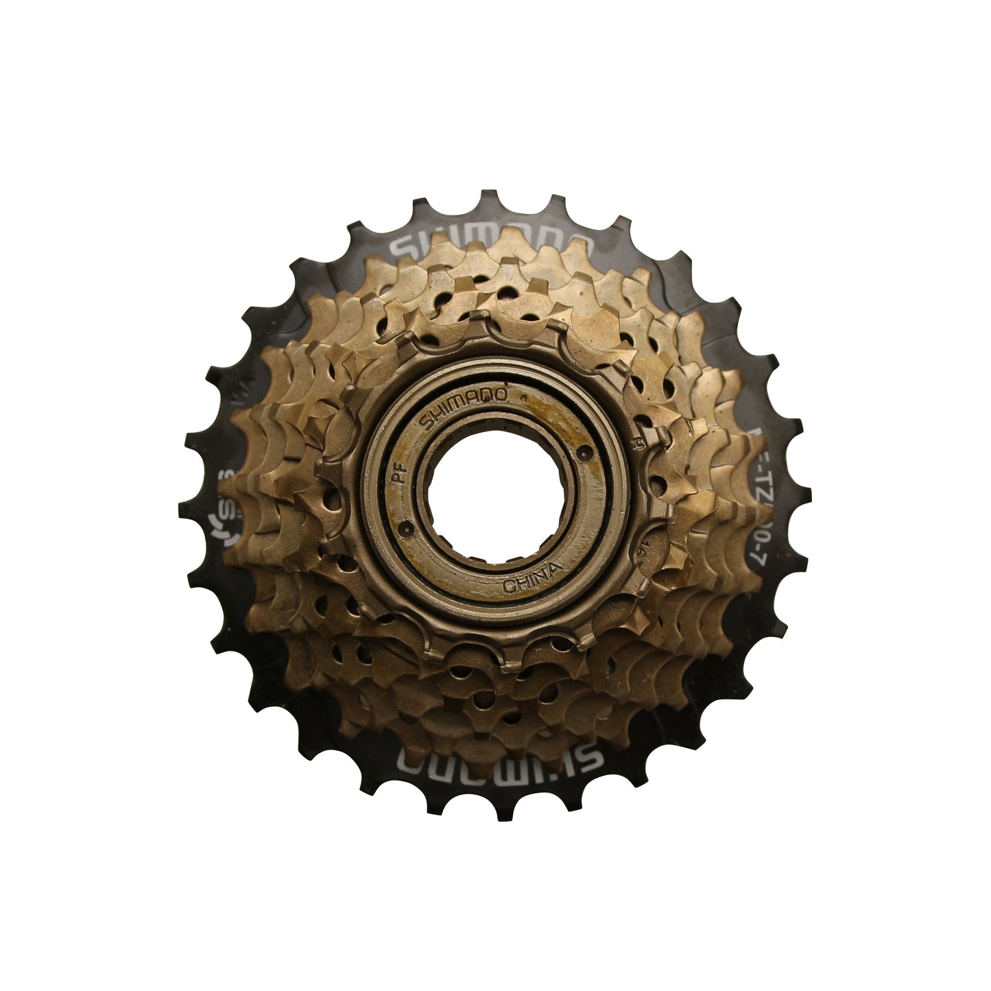 Roue libre 7V Shimano 14-28 bronze-noir