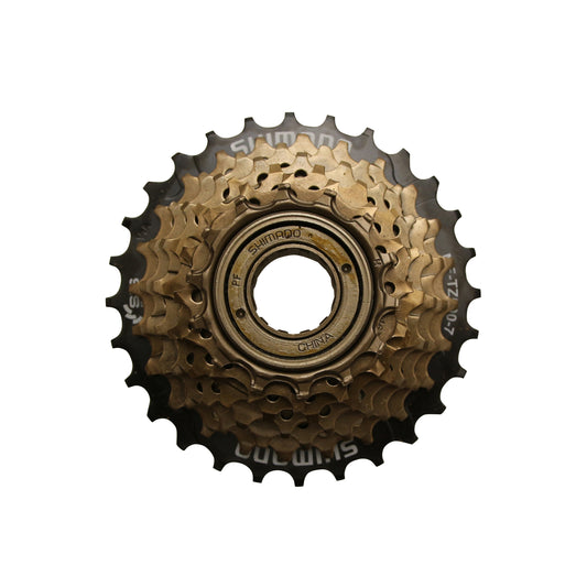 Freewheel 7-speed Shimano 14-28 bronze-black workshop fitted