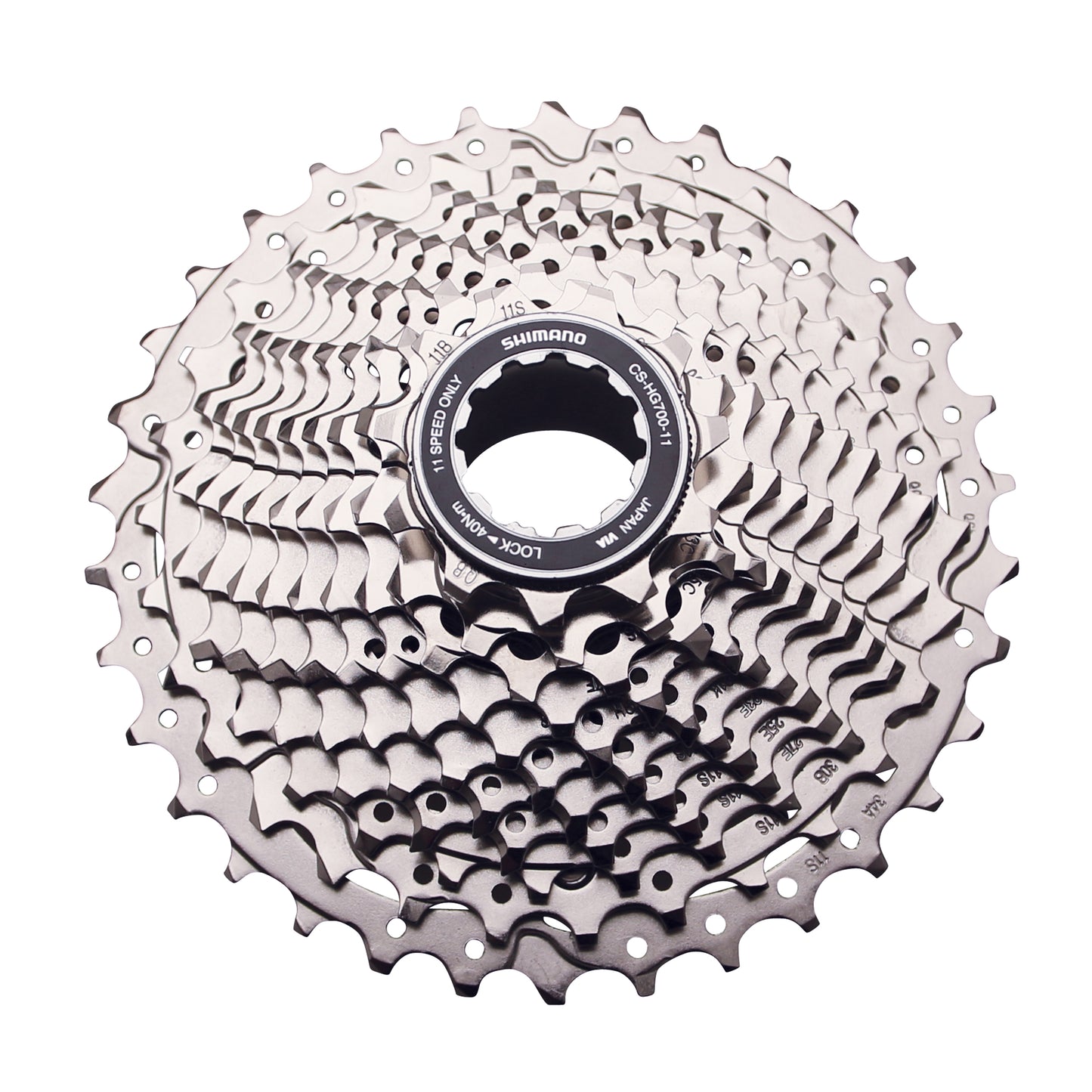 Cassette 11v. Shimano 105 r7000 hg 11-34 (11-13-15-17-19-21-23-25-27-30-34)