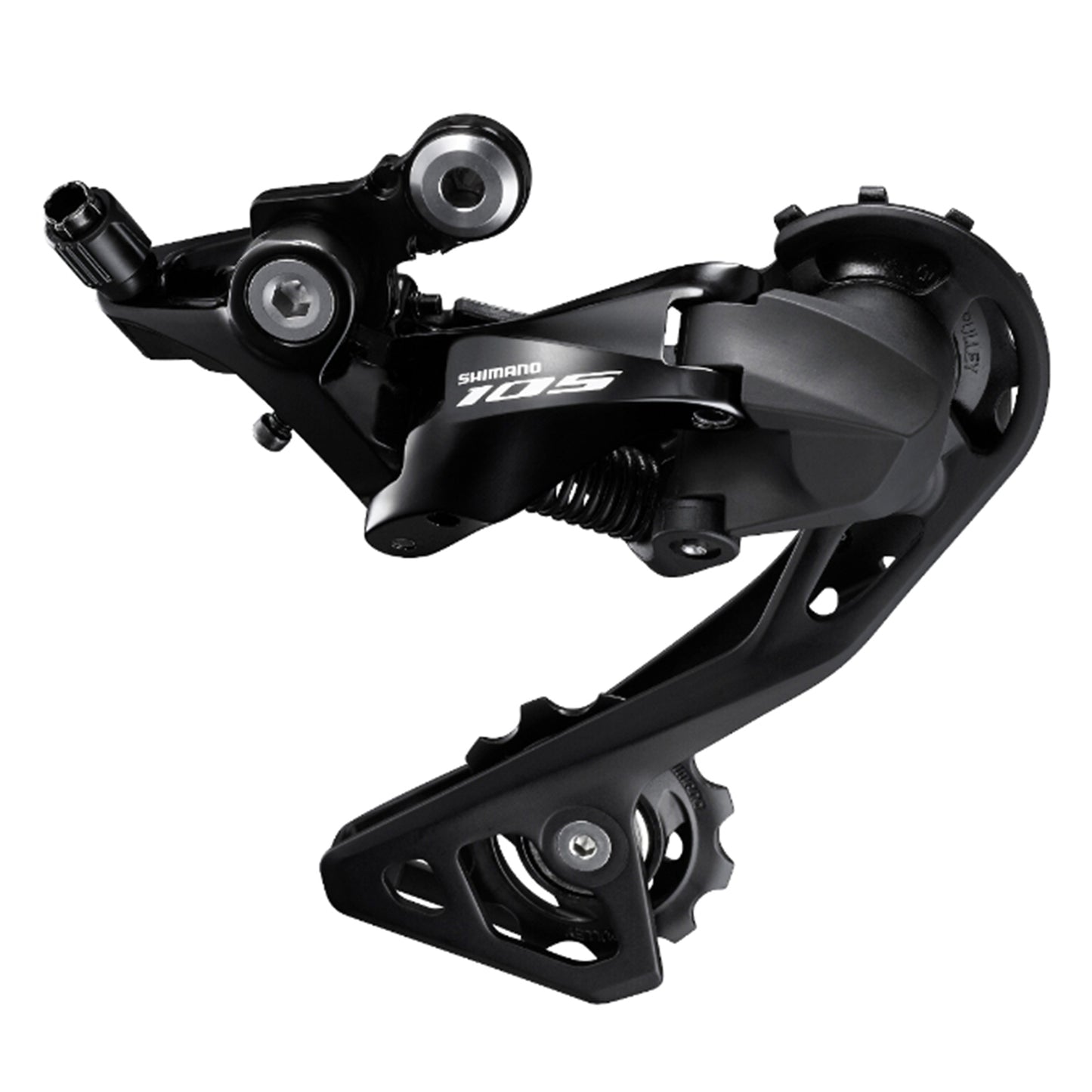 Shimano 11-speed 105 R7000 long cage black double road rear derailleur