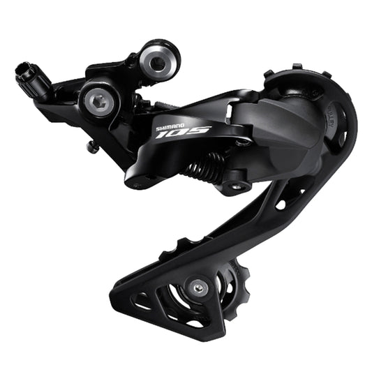 Shimano 11-speed 105 R7000 long cage black double road rear derailleur