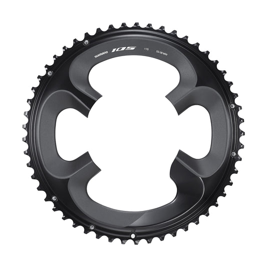 Plateau route 4 bras D110 pour Shimano 105 R7000 53D 11V