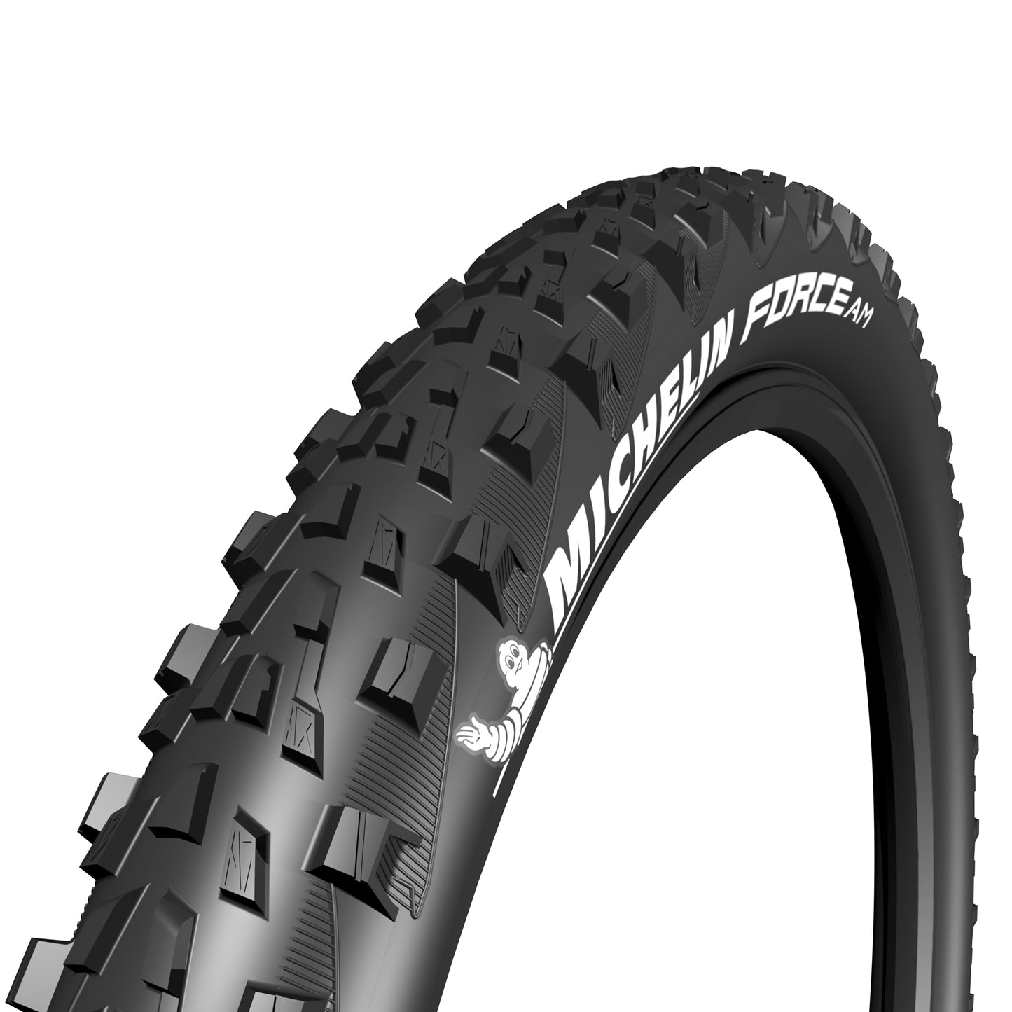 27.5 x 2.80 Michelin Force AM Performance Tubeless Ready TS (71-584) (650B) E-Bike Compatible MTB Tire