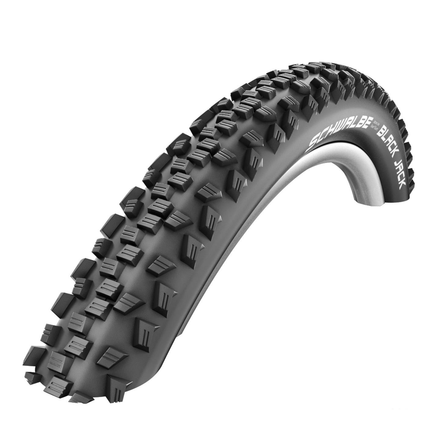 Pneu VTT 16 X 1.90 Schwalbe Black Jack Noir TR (47-305)