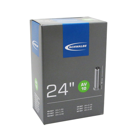 Chambre à air vélo 24 x 1.50-2.35 Schwalbe valve standard (av10)